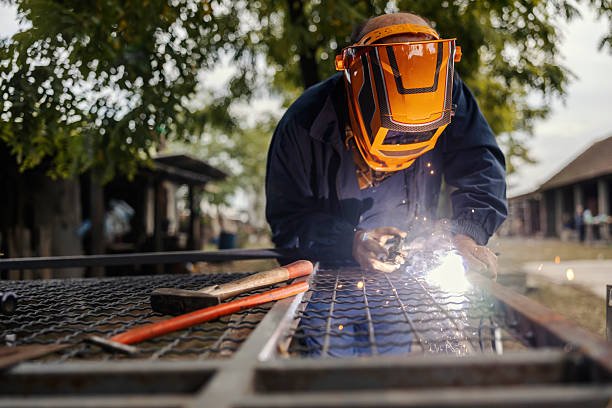 Welding work