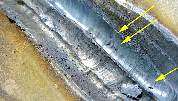 Problemas comunes de escoria en la soldadura